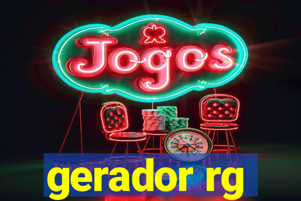 gerador rg